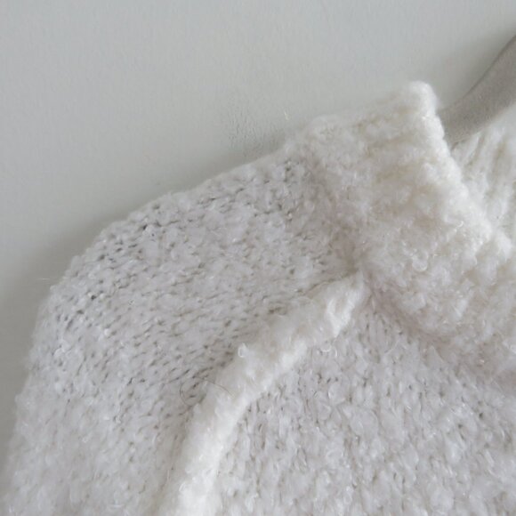 FREE PEOPLE Solid Cocoon Solid Crew Sweater Jumper in Ivory Neutral - Size XS - Picture 5 of 14